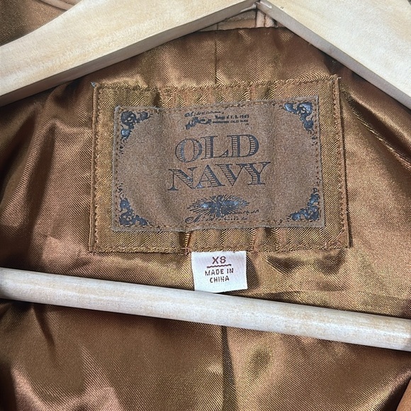 Old Navy Vintage Y2K Women XS Cropped Jacket
Genuine Leather Ruffle Tan Cognac - Picture 5 of 7